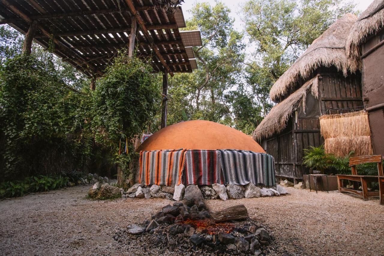 Tunich Jungle Cabanas トゥルム エクステリア 写真